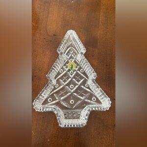 Waterford Crystal Christmas Tree Dish